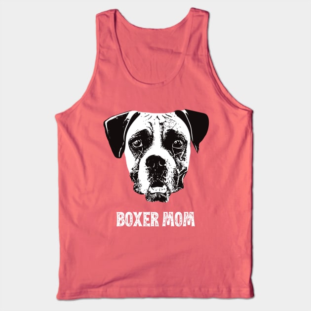 Boxer Mom Boxer Design Tank Top by DoggyStyles